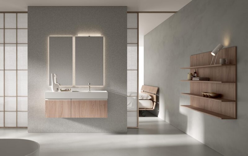 Mobile Bagno COMPAB BK02 – Design Moderno - Personalizzabile - immagine 5