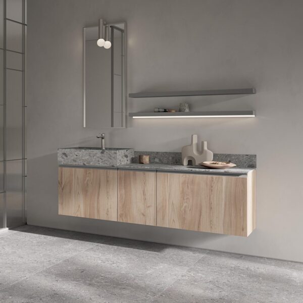 Mobile Bagno COMPAB BK06 – Design Moderno - Personalizzabile