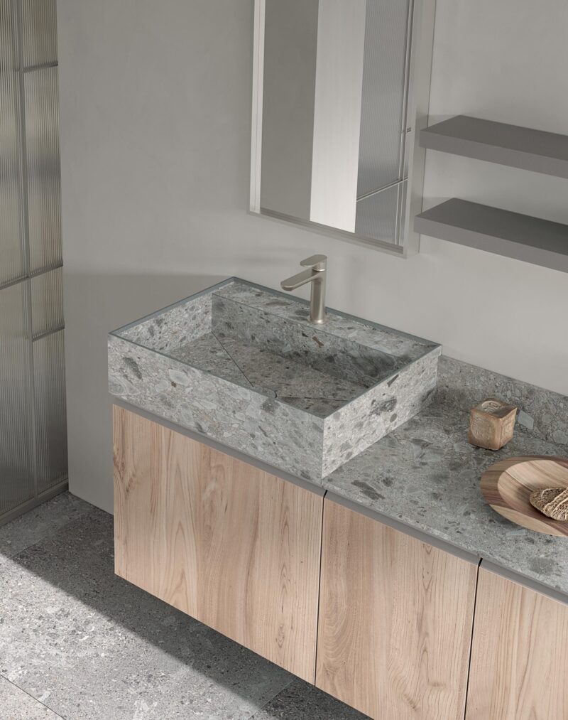Mobile Bagno COMPAB BK06 – Design Moderno - Personalizzabile - immagine 3