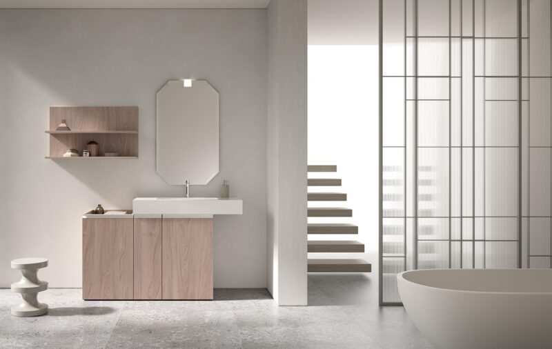 Mobile Bagno COMPAB BK11 – Design Moderno - Personalizzabile - immagine 6
