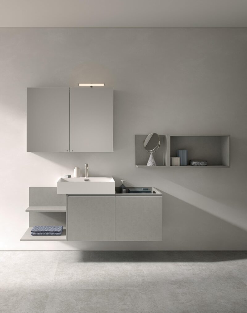 Mobile Bagno COMPAB BK12 – Design Moderno - Personalizzabile - immagine 6