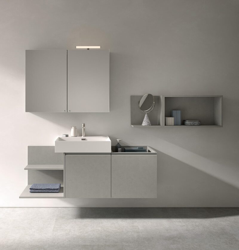 Mobile Bagno COMPAB BK12 – Design Moderno - Personalizzabile