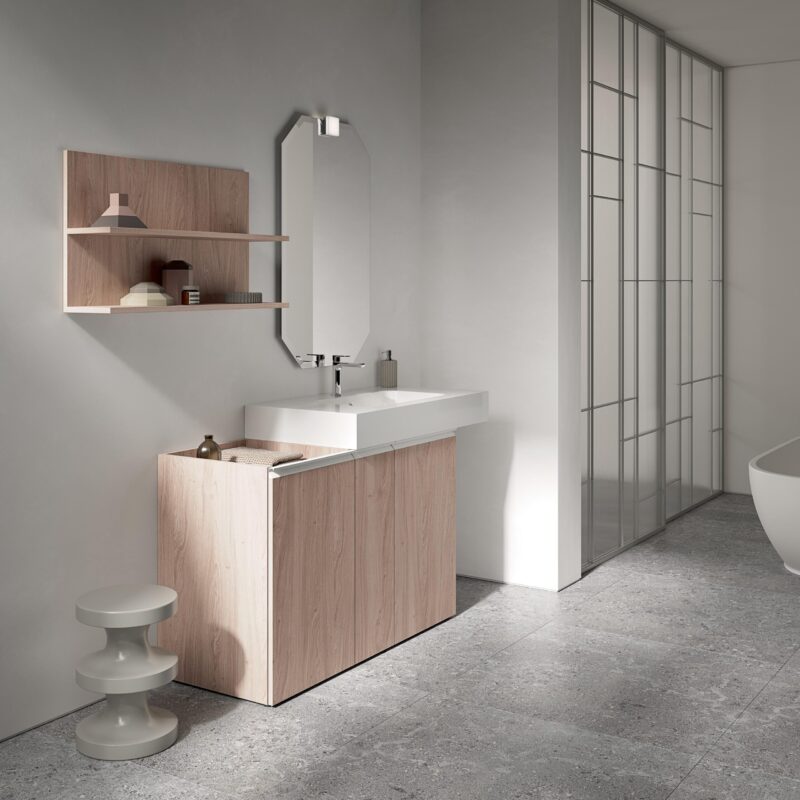 Mobile Bagno COMPAB BK11 – Design Moderno - Personalizzabile - immagine 2