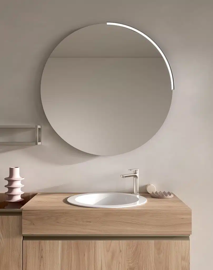 COMPAB BK13: lavabo monoblocco in ceramica. Qualità e design per l'arredo bagno moderno.