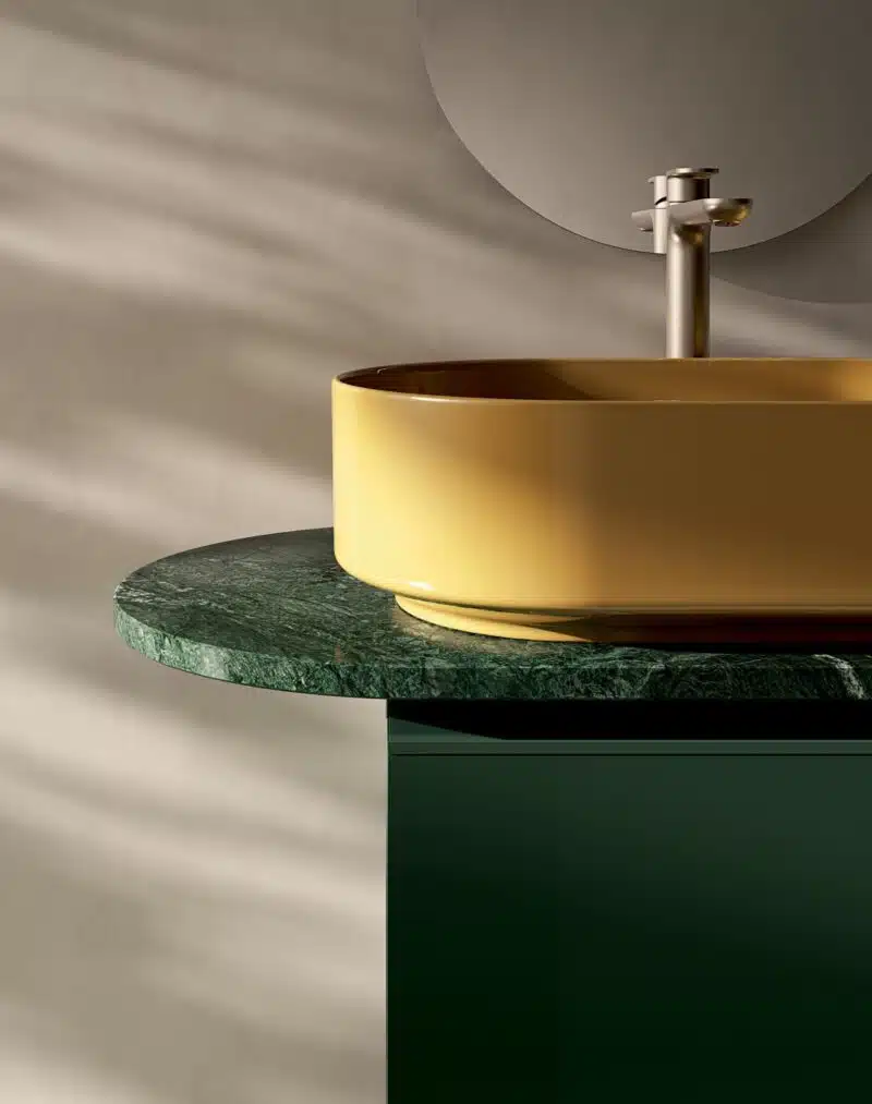 Mobile Bagno Compab IPE IP03 - ambientazione bagno moderno, arredo design, specchio retroilluminato