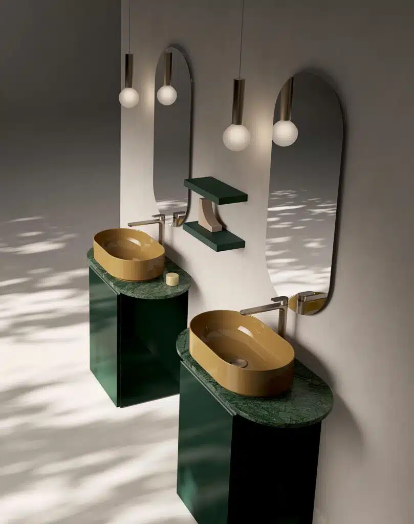 Compab IPE IP03 Lino Lucido - interni cassetti, organizzazione spazio, vani contenitore bagno