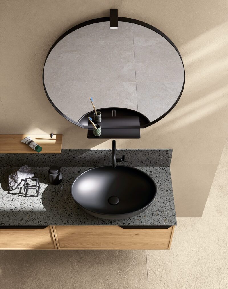 Mobile Bagno Tabula Compab TB04 Rovere - Personalizzabile - immagine 2