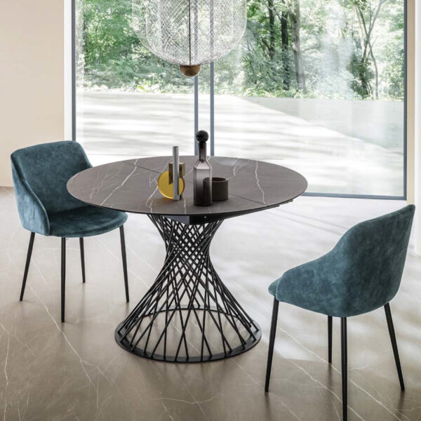 Tavolo Rotondo Allungabile Franz La Primavera Ø120/170 cm Design