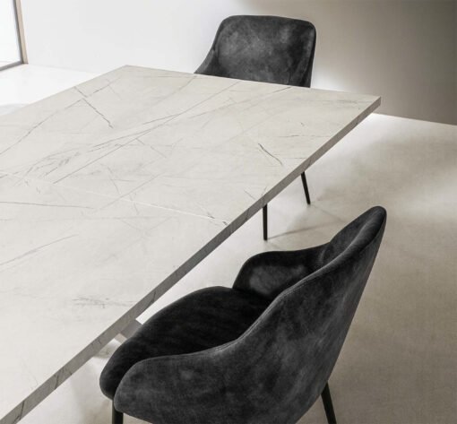 Tavolo Axel La Primavera Allungabile 200-300cm HPL Falesia Bianco - immagine 2