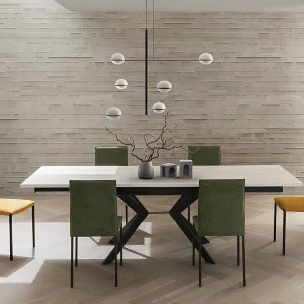 Tavolo Allungabile Gambe Incrociate Karol | La Primavera Design