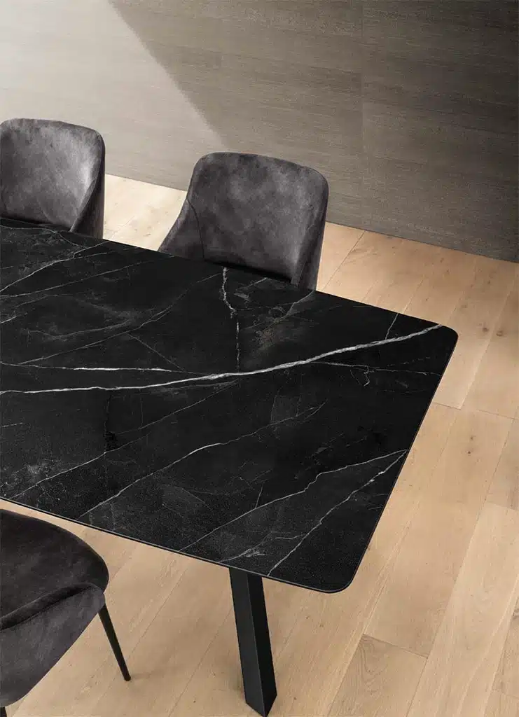 Tavolo Laminam Effetto Marmo Xavi La Primavera - Design Italiano - foto 2