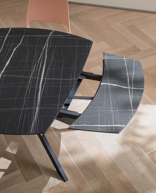 Tavolo Allungabile Girevole Leo La Primavera 120/180cm HPL Jazz - immagine 2