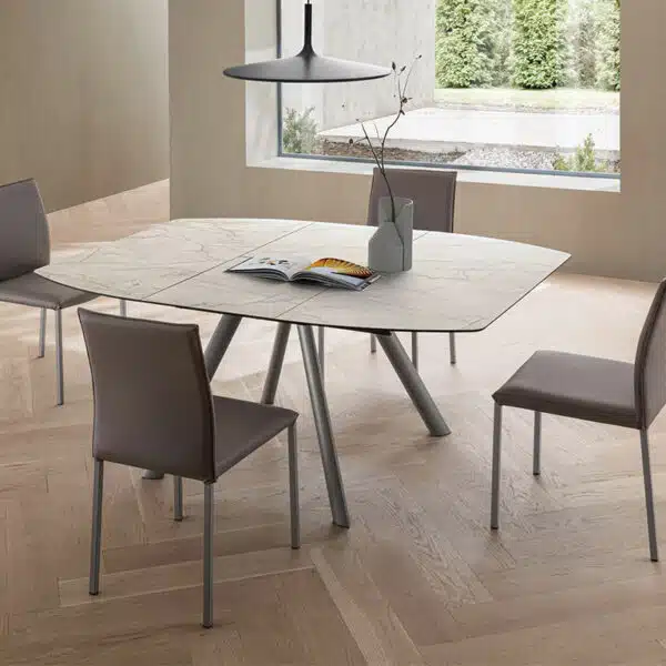 Tavolo Allungabile Nelson La Primavera - HPL Yule White Design