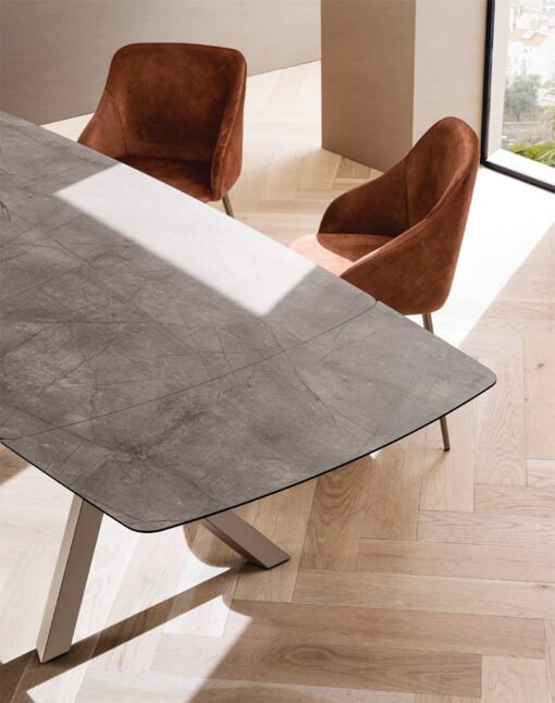 Tavolo Allungabile Xavi La Primavera 200/280cm HPL Kaspio Oro - immagine 2