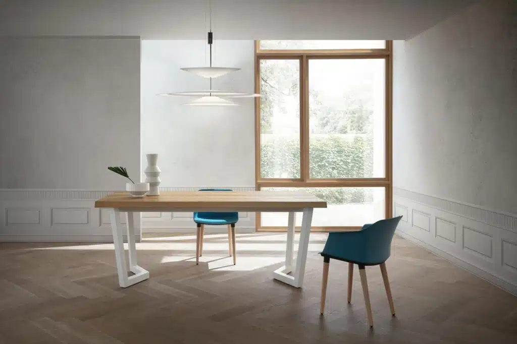 Tavolo Legno Massello Moderno Jacopo | La Primavera Design - foto 1