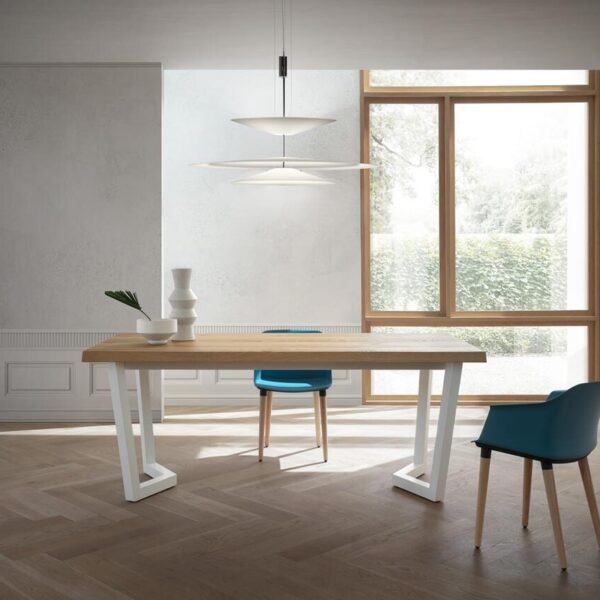 Tavolo in Legno Massello Moderno Jacopo | La Primavera