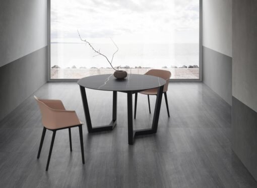 Tavolo Fisso Rotondo Jacopo La Primavera Ø130cm HPL Jazz - immagine 3