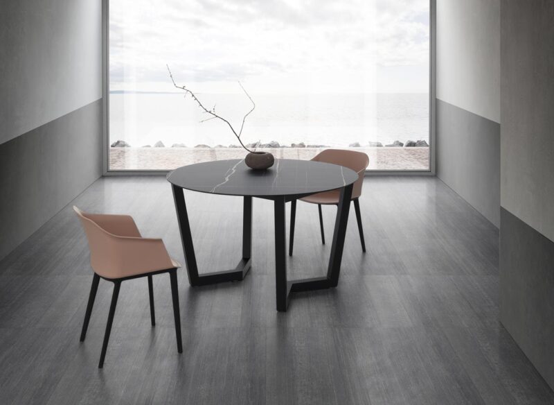 Tavolo Rotondo di Design Moderno Jacopo | La Primavera - immagine 3