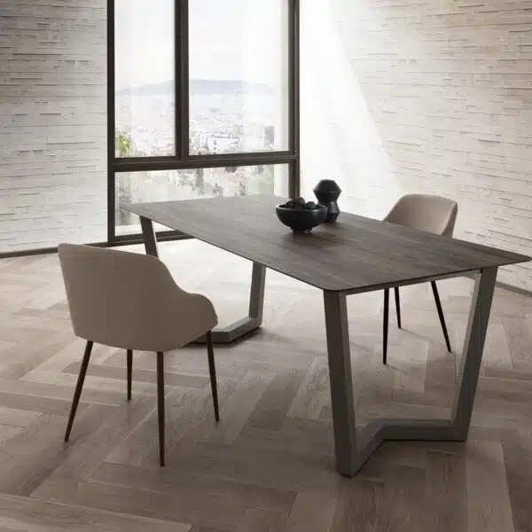 Tavolo Fisso Jacopo La Primavera - HPL Old Wood Design