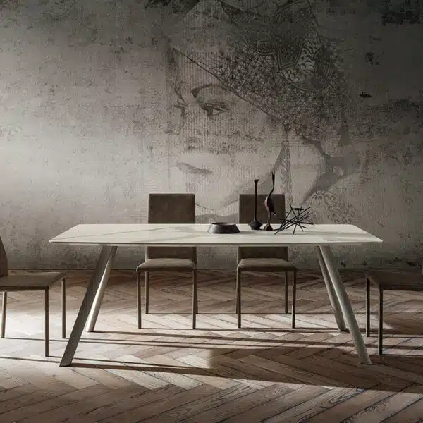 Tavolo Fisso Nicola La Primavera - Laminam Bianco Statuario