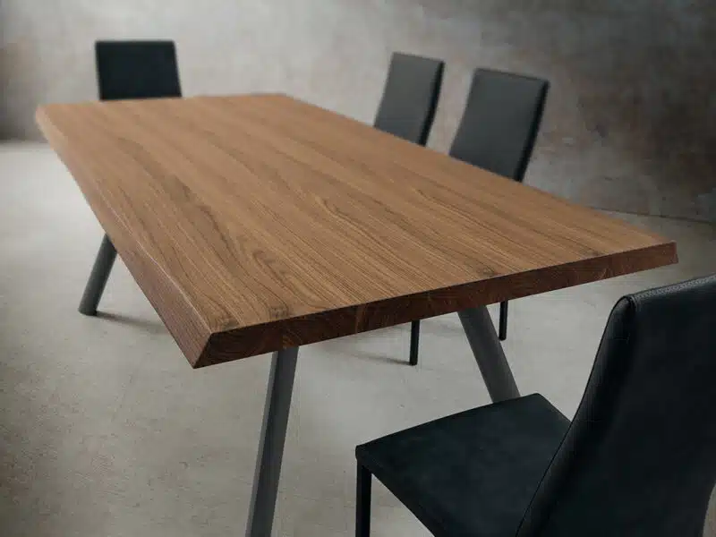 Tavolo Fisso La Primavera Nicola - Noce Scortecciato Design - foto 3