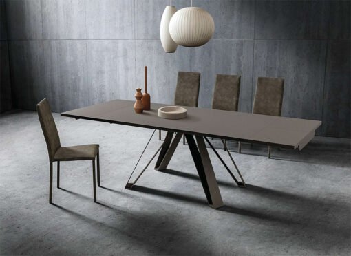 Tavolo Allungabile Noah La Primavera 170/250cm HPL Fenix Grigio Londra