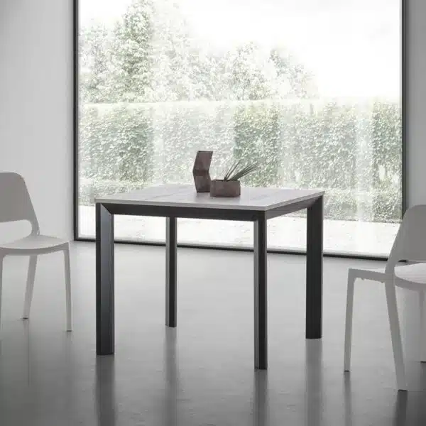 Tavolo Quadrato Allungabile Moderno Ricky | La Primavera