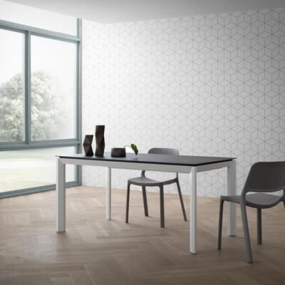Tavolo Allungabile Ricky La Primavera 160/240cm Laminam Pietra Gray