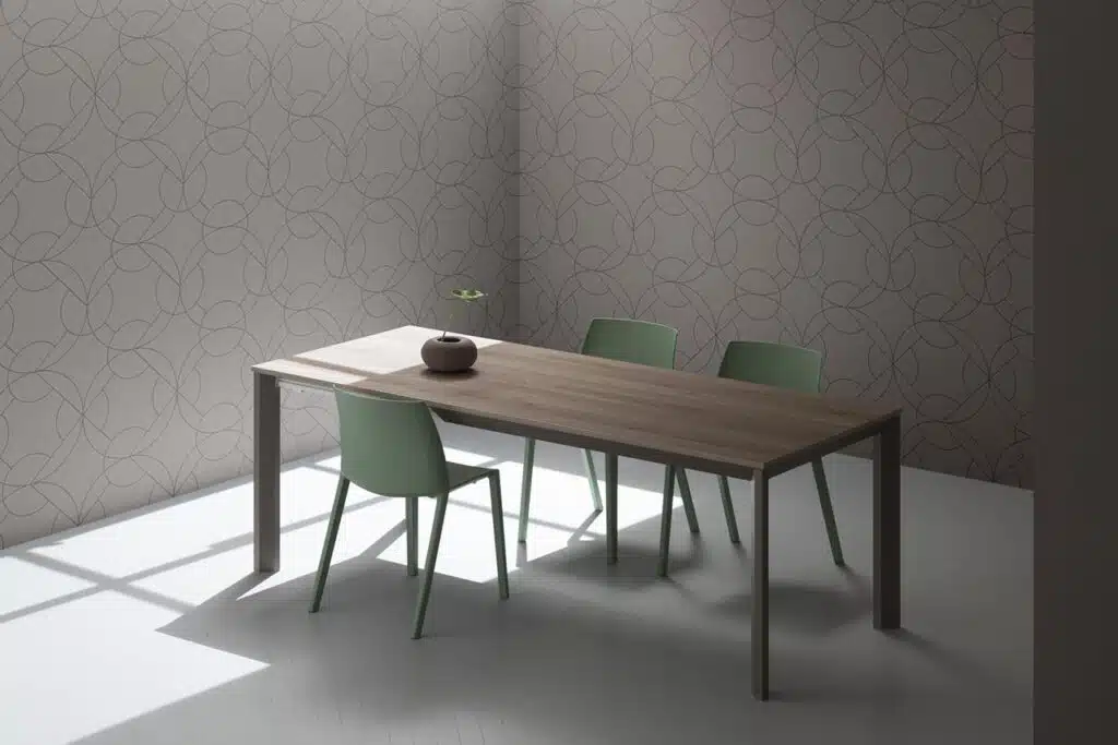 Tavolo Allungabile Moderno Effetto Legno Ricky | La Primavera - foto 1