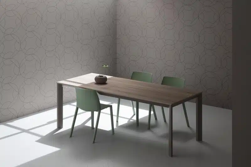 Tavolo Allungabile Moderno Effetto Legno Ricky | La Primavera - foto 1
