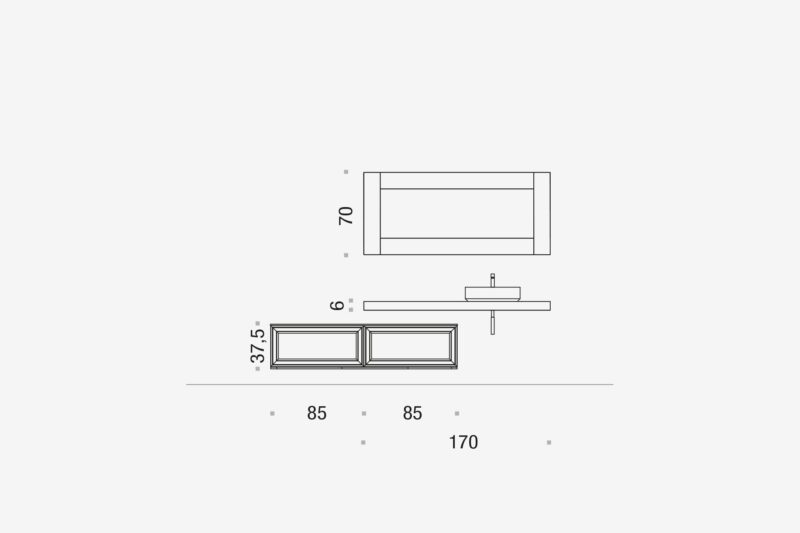 Mobile Bagno Sospeso di Design Opera 06 | ARCOM - immagine 6