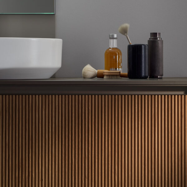 Mobile Bagno Arcom Shape 02 Borghese INTERNO77 - vista frontale, design moderno, arredo bagno