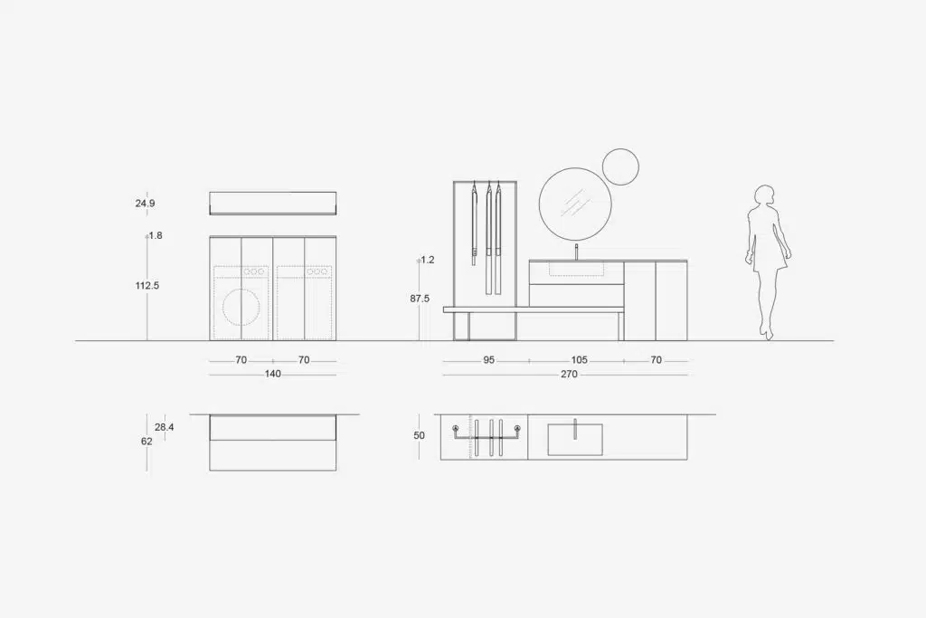 Arredo Lavanderia a Colonna I-WASH 05 ARCOM - Design Funzionale - foto 7