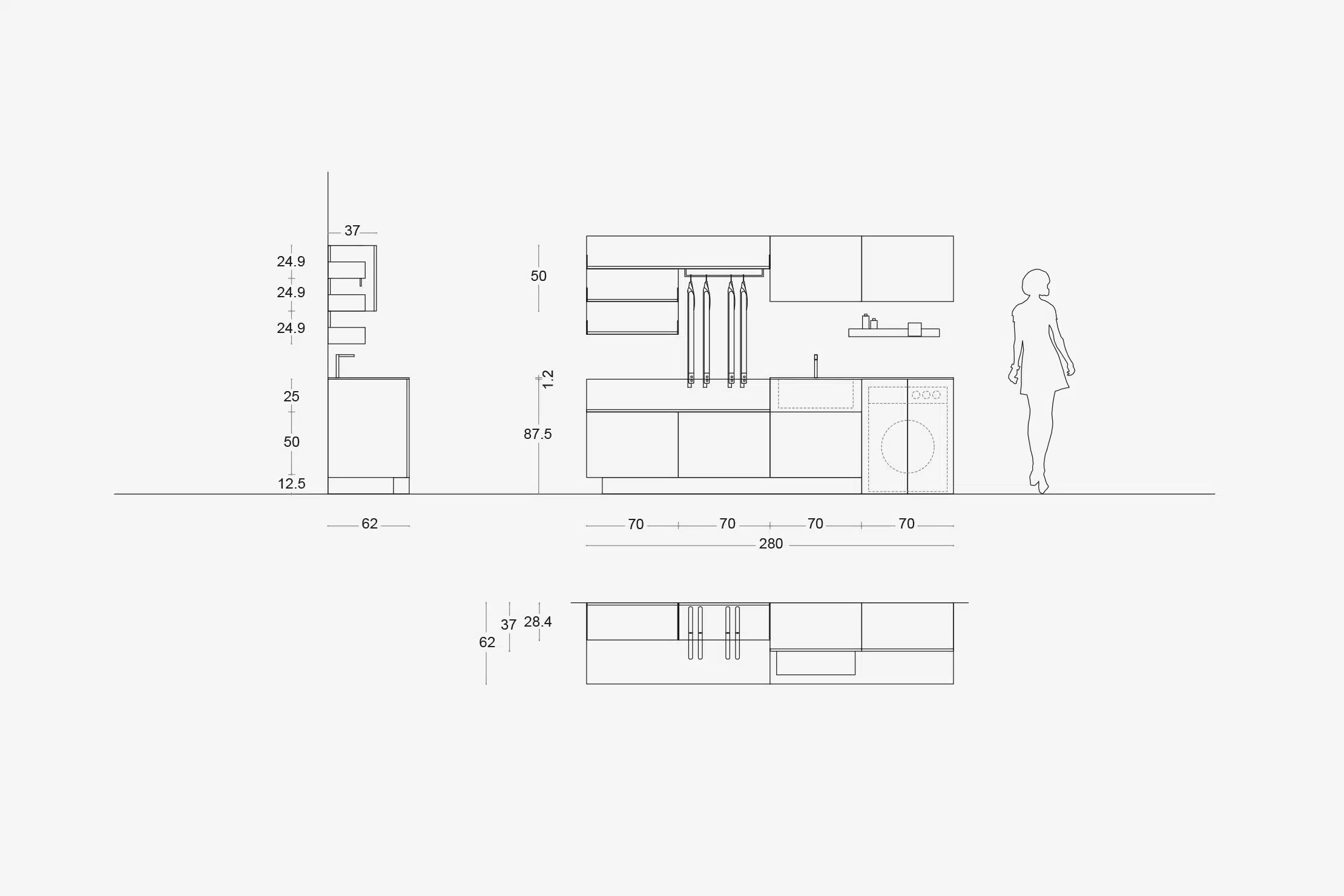 Arredo Lavanderia Design I-WASH 08 ARCOM - Funzionale e Moderno - immagine 5
