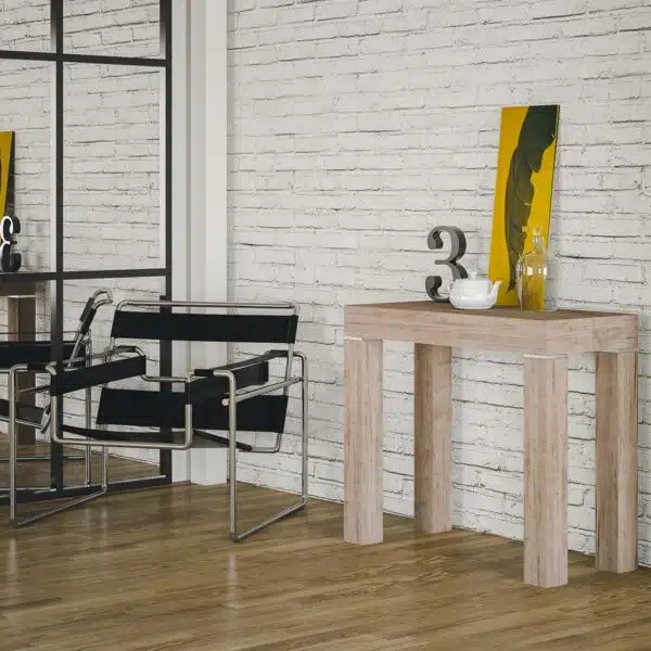 Consolle allungabile 90x40/300 cm Mixer rovere natura
