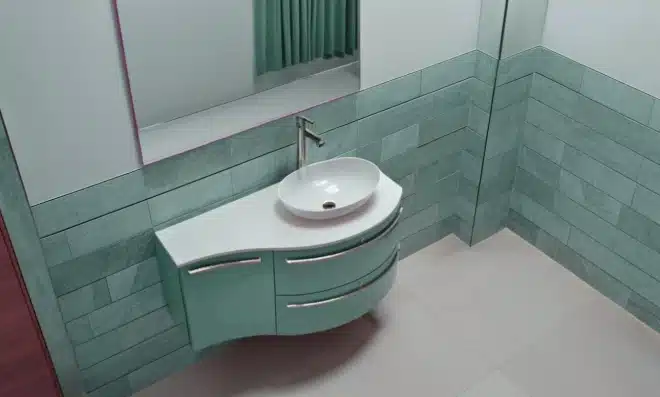 Mobile Bagno Curvo Design Soul W707 ARCOM - L.106 CM - foto 3