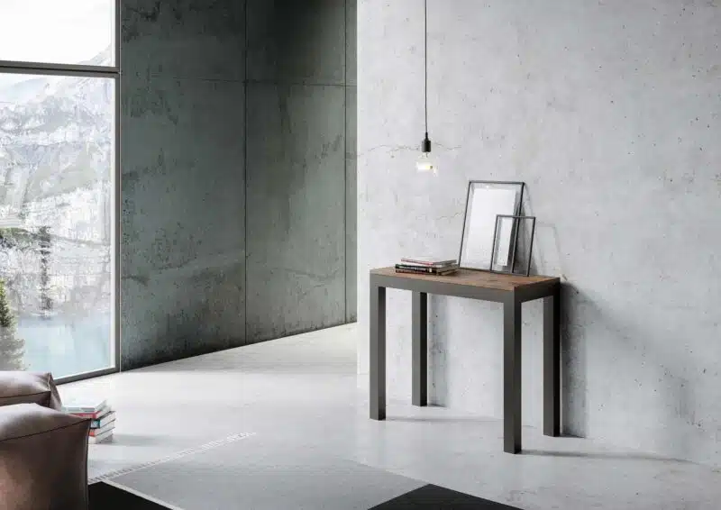 Consolle allungabile 90x40/300 cm Everyday Evolution noce - foto 2
