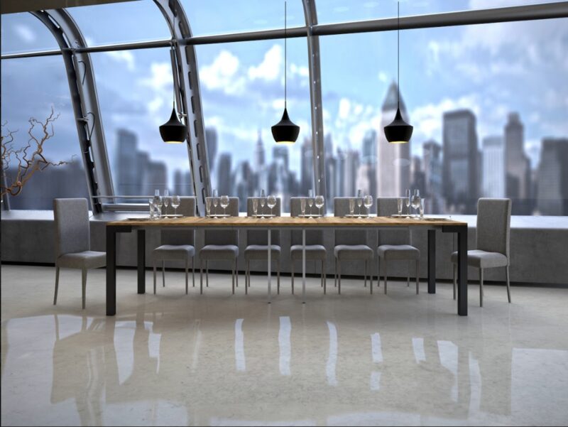 Consolle allungabile 90x40/300 cm Everyday Evolution quercia natura - immagine 4