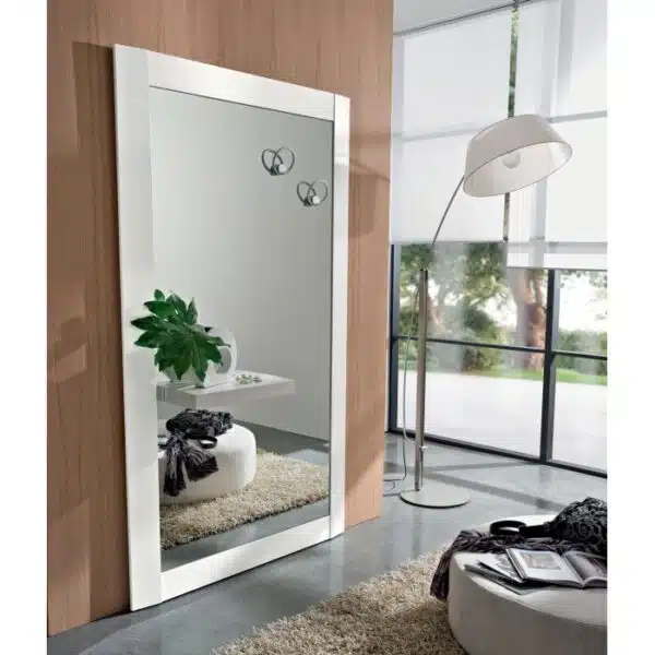 Specchiera ingresso con mensola e appendini modello Jessica 532.