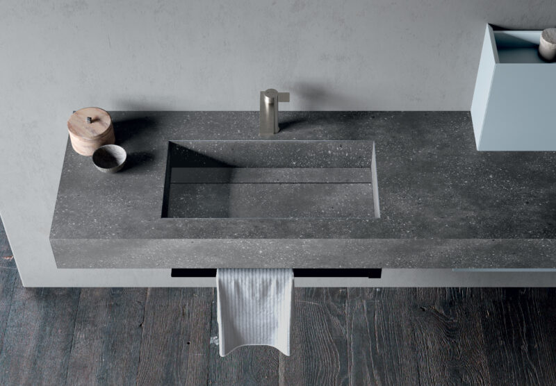 Mobile Bagno Sospeso Componibile | M3 Wally | Baxar Azzurra - immagine 4