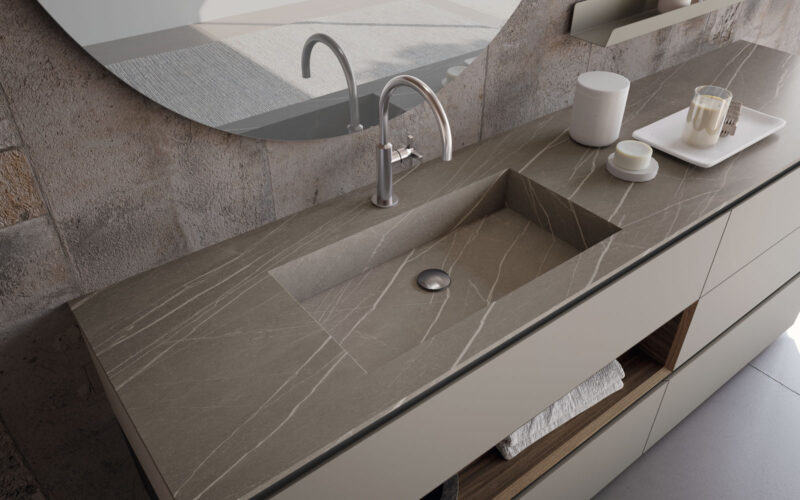 Mobile Bagno con Gola | M3 System | Baxar Azzurra - immagine 2