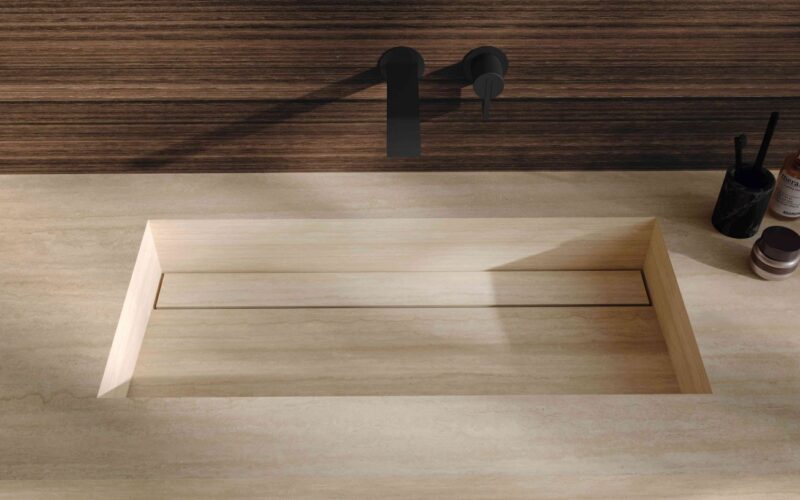 Mobile Bagno con Struttura a Vista | M3 Wally | Baxar Azzurra - immagine 5