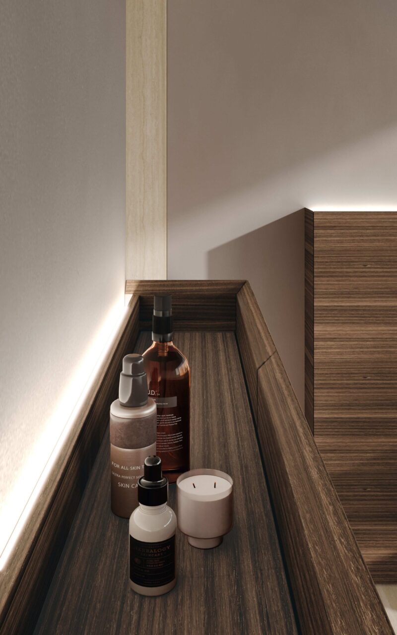 Mobile Bagno con Struttura a Vista | M3 Wally | Baxar Azzurra - immagine 6