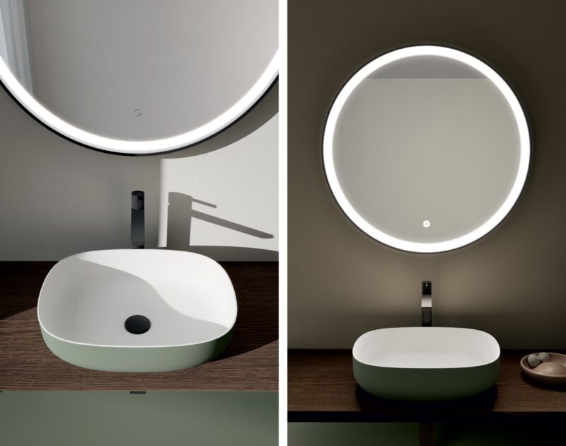 Mobile Bagno Cannettato di Design | M3 System | Baxar Azzurra - immagine 3