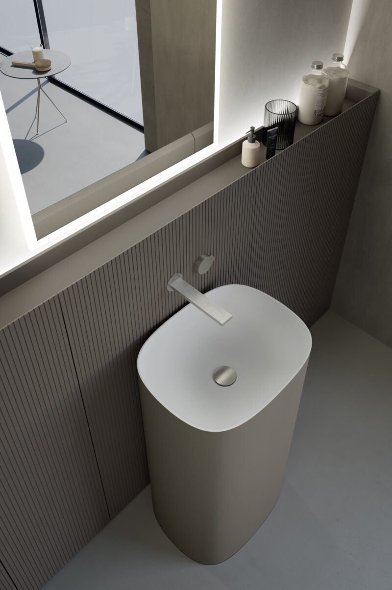 Mobile Bagno con Lavabo Freestanding | M3 Wally | Baxar Bagni - immagine 6