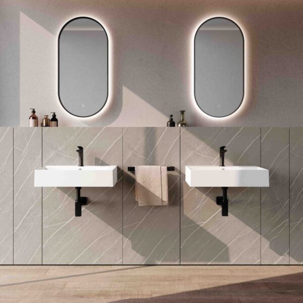 Boiserie Bagno di Design | M2 Wally | Baxar Azzurra