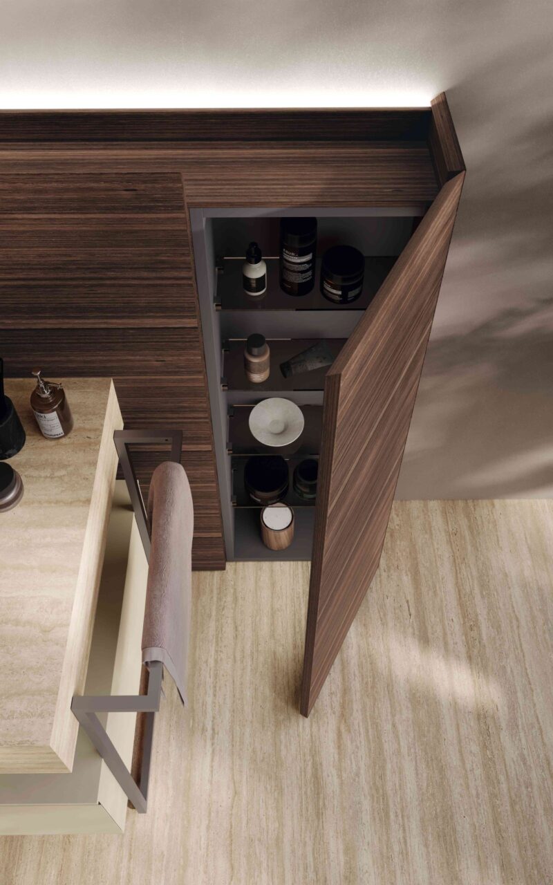 Mobile Bagno con Struttura a Vista | M3 Wally | Baxar Azzurra - immagine 7