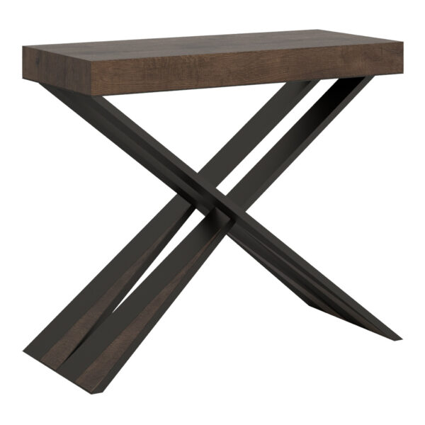 Consolle allungabile 90x40/196 cm Diago Small noce