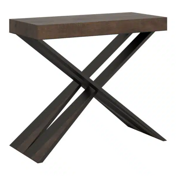 Consolle allungabile 90x40/300 cm Diago Premium noce