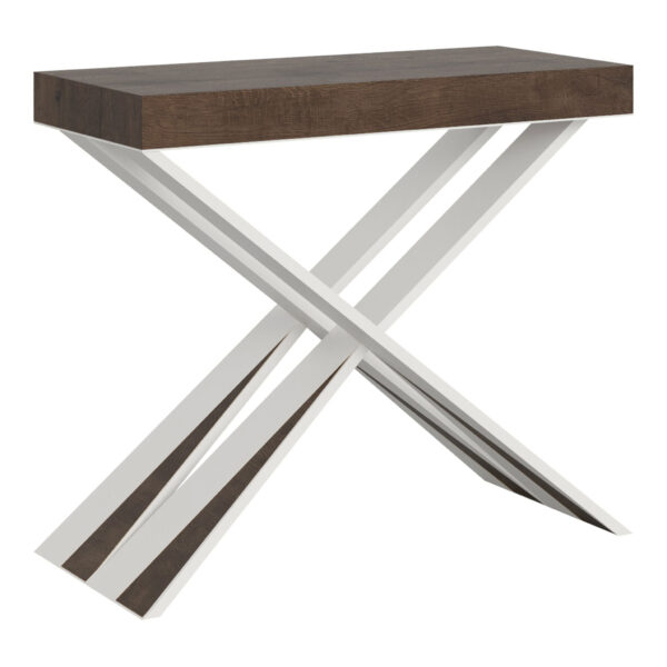 Consolle allungabile 90x40/196 cm Diago Small noce
